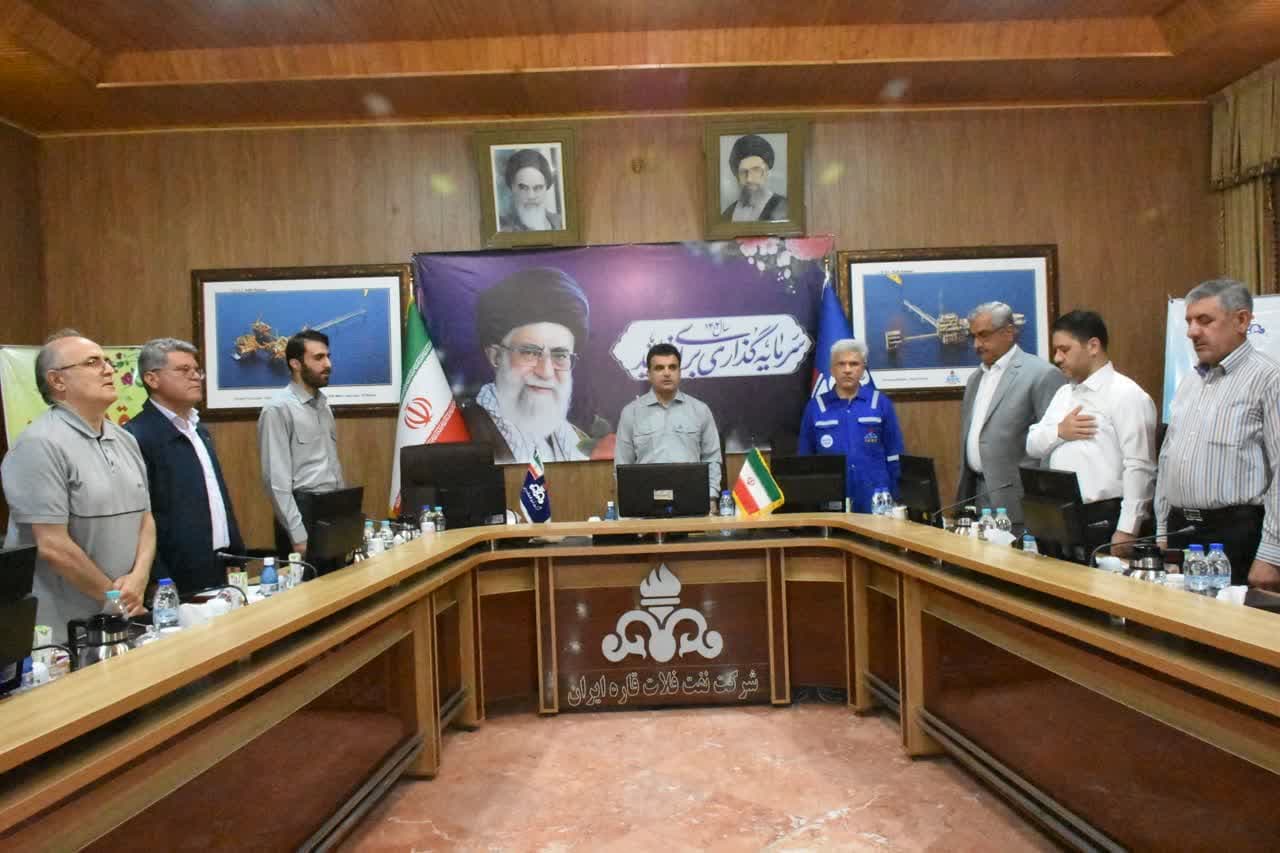 نشست مدیرکل حراست شرکت ملی نفت ایران با مدیران شرکت‌های نفتی جزیره خارگ