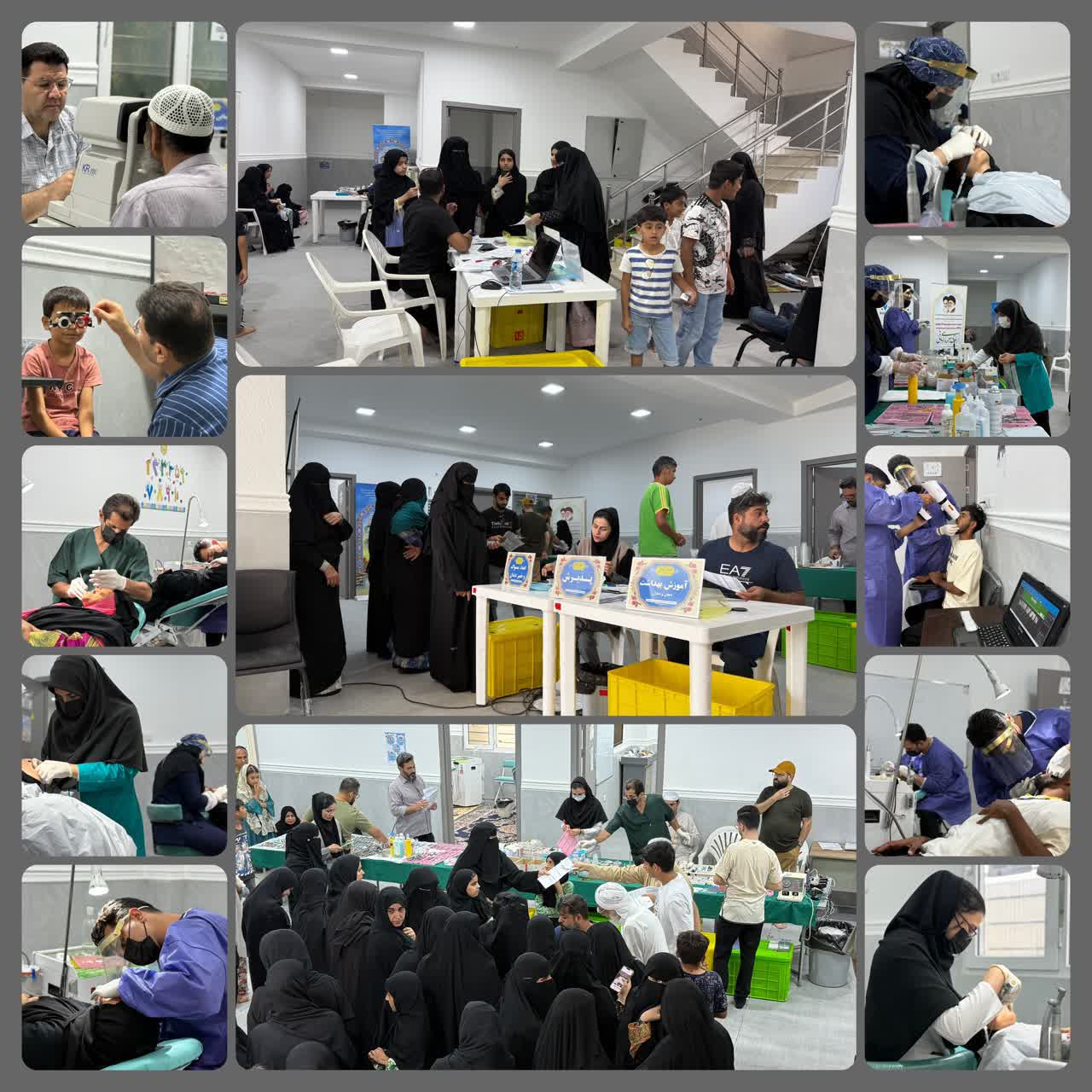 برگزاری ششمین اردوی جهادی پزشکی در نواحی کم‌برخوردار مناطق عملیاتی شرکت نفت فلات قاره ایران