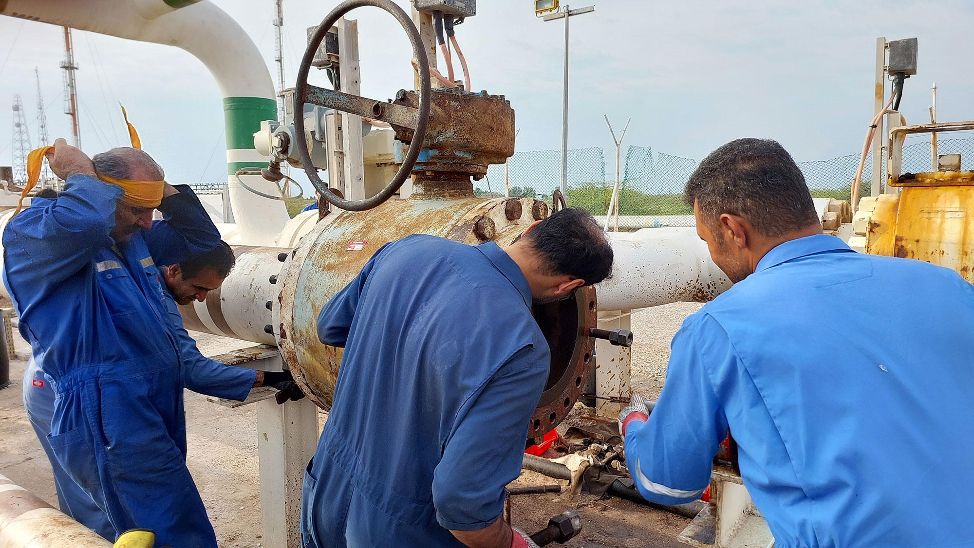 طراحی، ساخت و نصب پیگ‌ریسیور جدید کارخانه ایلام در منطقه عملیاتی سیری